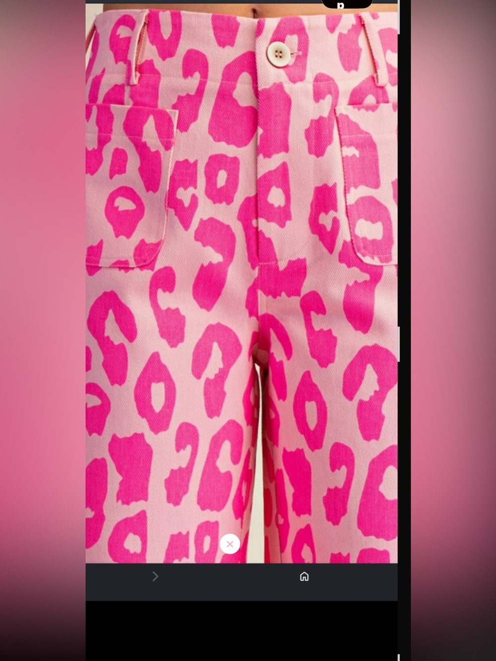 NWOT. Collette cropped wide leg pants